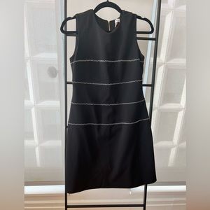 Calvin Klein Black and White Dress - Size 4